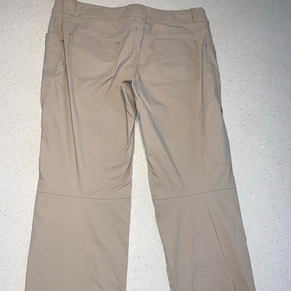 Arcteryx Women's Canvas Pants Tan, Size 14 Hiking, Outdoor Adventure